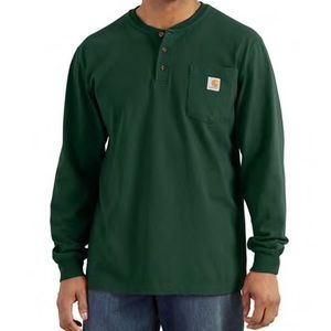 Men’s carhartt Henley long sleeve t shirt